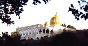 This beautiful digital image of El Sobrante Sikh Temple. Photo by mygurdwara.com team. 